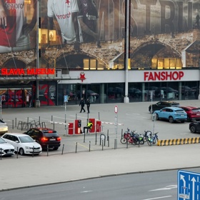 Fotbalový stadion Eden je uzavřený. 