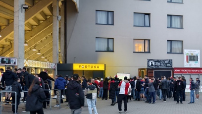 FOTO: Fanoušci Slavie.