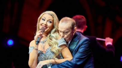 FOTO: Lenka Graf na oslavě Štefana Margity.