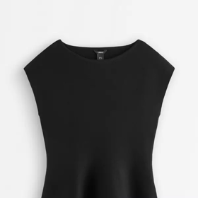Top bez rukávů s volánem peplum, Lindex, 699 Kč