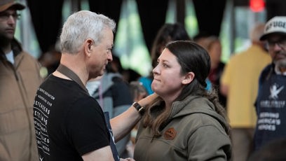 FOTO: Svou celou pozornost věnuje podpoře veteránů.