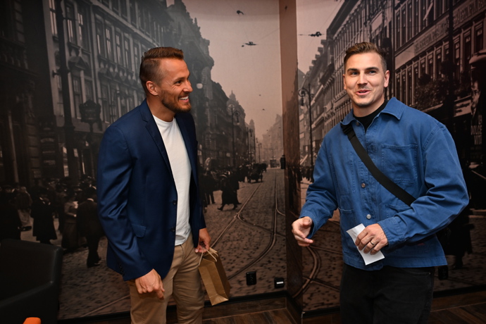 FOTO: David Gránský byl samý úsměv.
