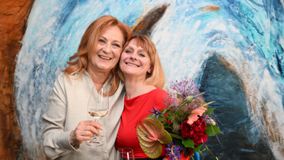 FOTO: Simona Stašová s Yvone Baalbaki.