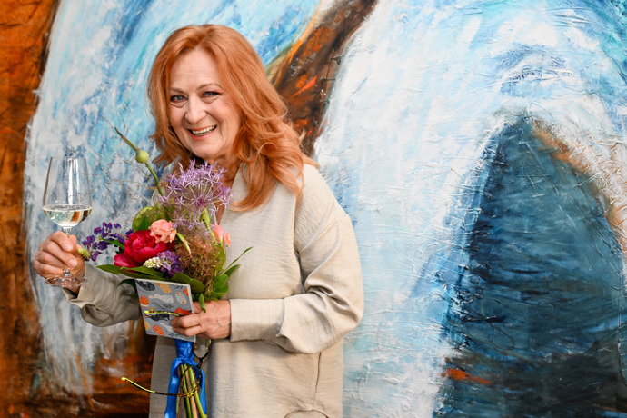 FOTO: Simona Stašová měla velmi dobrou náladu. – stránka 23