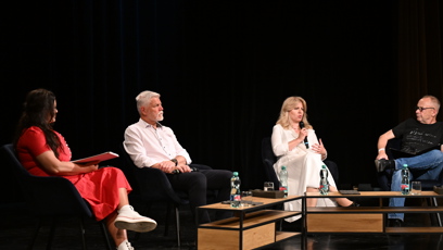 FOTO: Petr Pavel a Zuzana Čaputová na festivalu Mezi ploty.