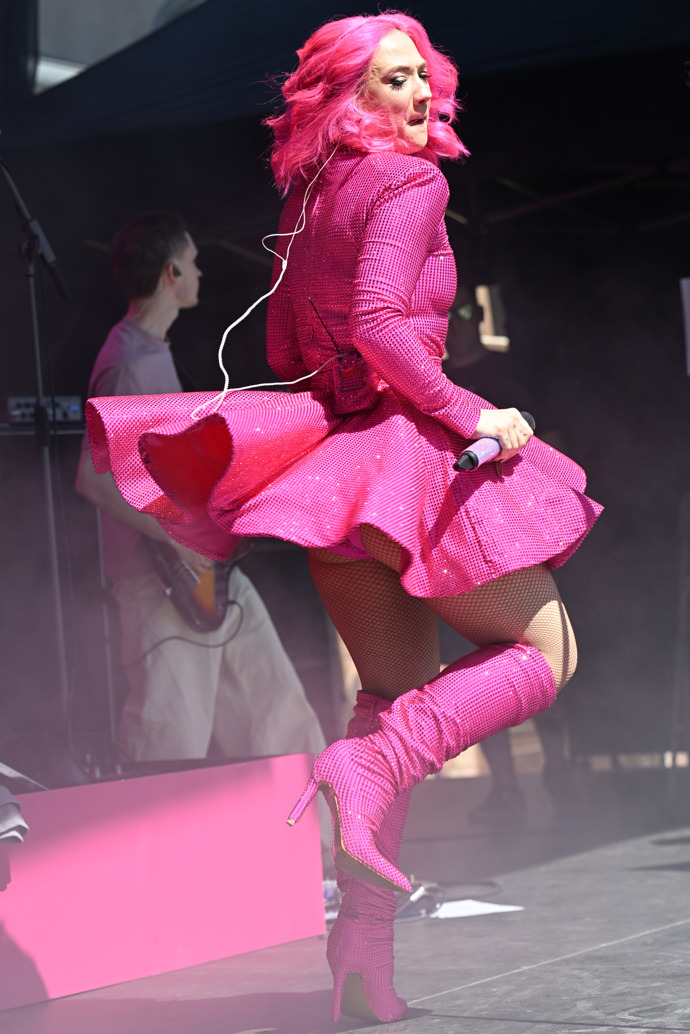 FOTO: Tereza Mašková předvedla energickou show.