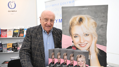 FOTO: Felix Slováček propagoval knihu o své dceři.