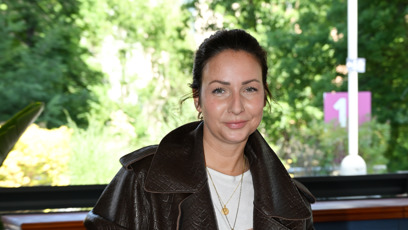 FOTO: Veronika Arichteva dorazila v dobré náladě.