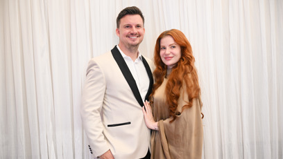 FOTO: Karel Kašák se svou partnerkou Kateřinou Bláhovou.