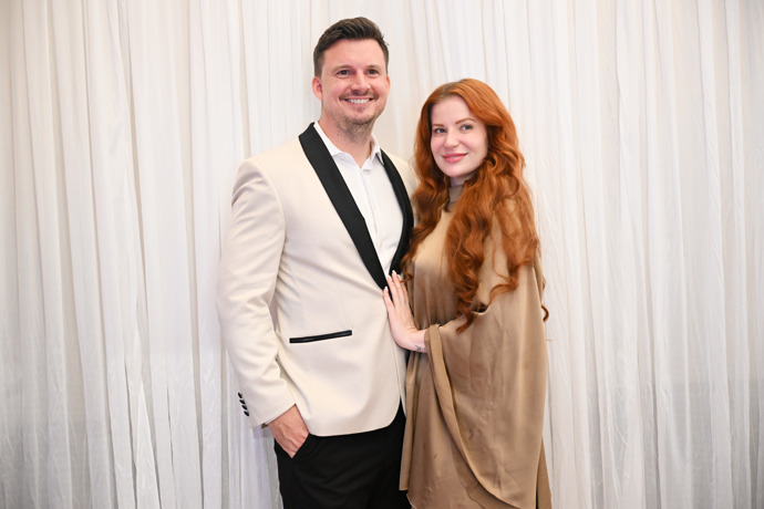 FOTO: Karel Kašák se svou partnerkou Kateřinou Bláhovou.