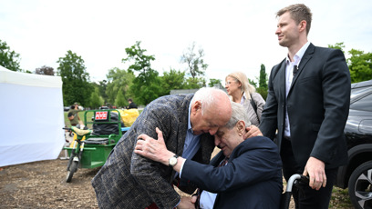 FOTO: Felix se s Milošem zvláštně objal.