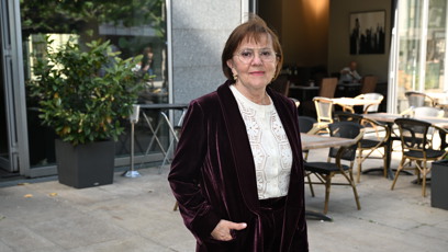 FOTO: Herečka Lenka Termerová na premiéře filmu Pět švestek.
