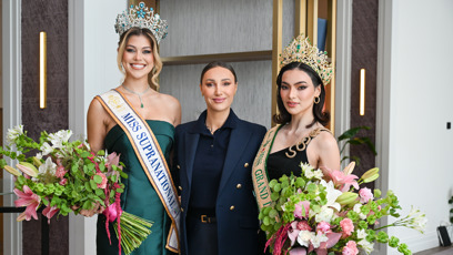 FOTO: Makarenko s Miss Grand International a Miss Supranational.