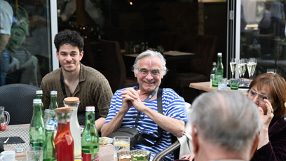FOTO: Oldřich Kaiser byl ve skvělém rozmaru.
