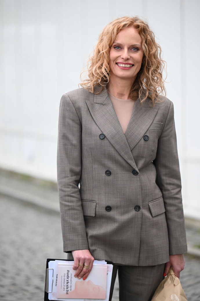 FOTO: Moderátorka Kristina Kloubková.