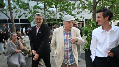 FOTO: František Svěrák s Petrem Kostkou.