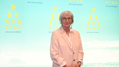 FOTO: Dana Syslová na premiéře filmu Pět švestek.
