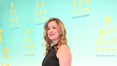 FOTO: Anežka Rusevová na premiéře filmu Pět švestek.