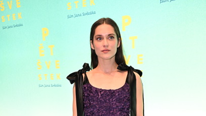 FOTO: Judit Pecháček na premiéře filmu Pět švestek.