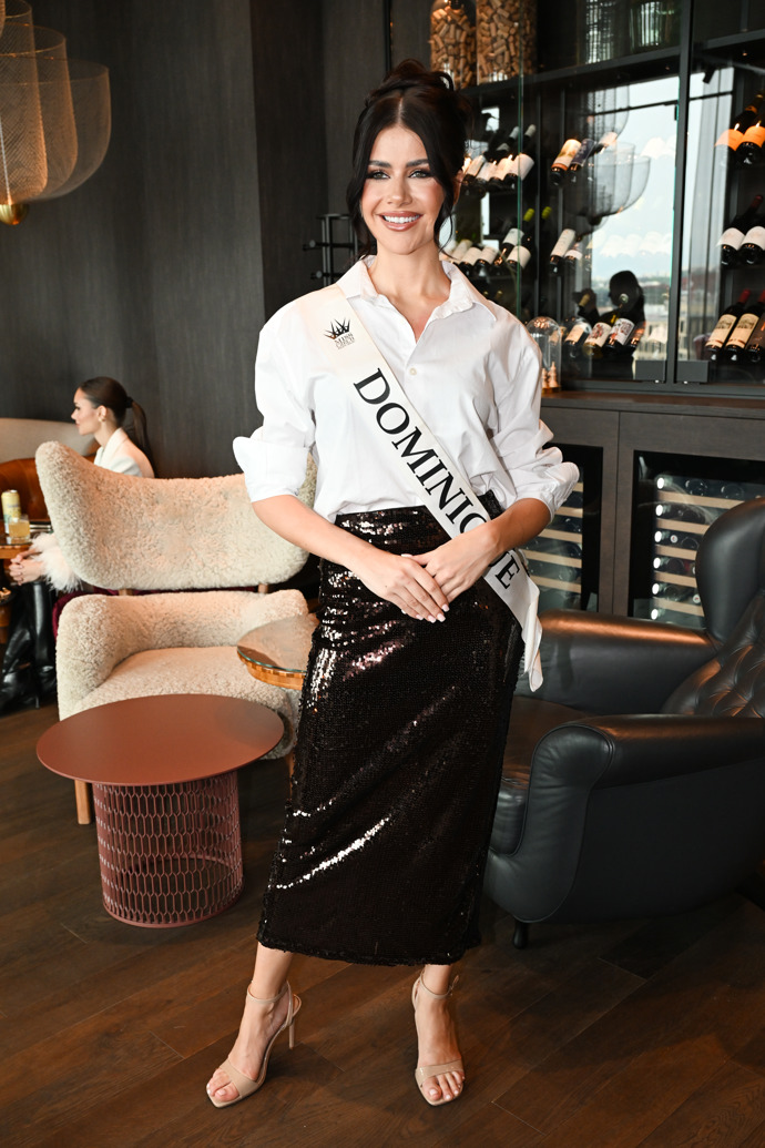 FOTO: Finalistka Miss Dominique Alagia. – stránka 46