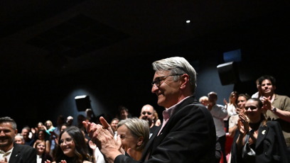 FOTO: Jan Svěrák se po promítání dočkal potlesku vestoje.