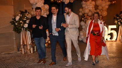 FOTO: I po oslavě panovala dobrá nálada.