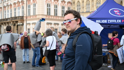 FOTO: Demonstrace Milionu chvilek pro demokracii.