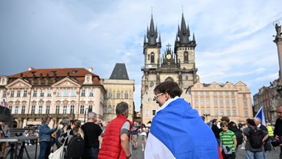 FOTO: Demonstrace Milionu chvilek pro demokracii.