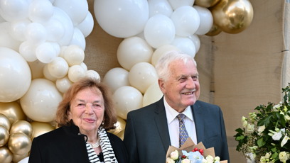 FOTO: Václav Klaus s manželkou Livií.