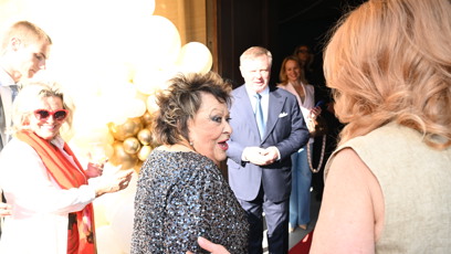 FOTO: Jiřina Bohdalová na své oslavě.