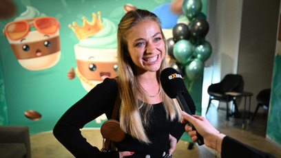 FOTO: Johana Nováčková během rozhovoru pro eXtra.cz.