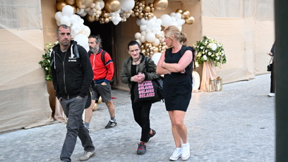 FOTO: Katka Bradáčová v centru Prahy.