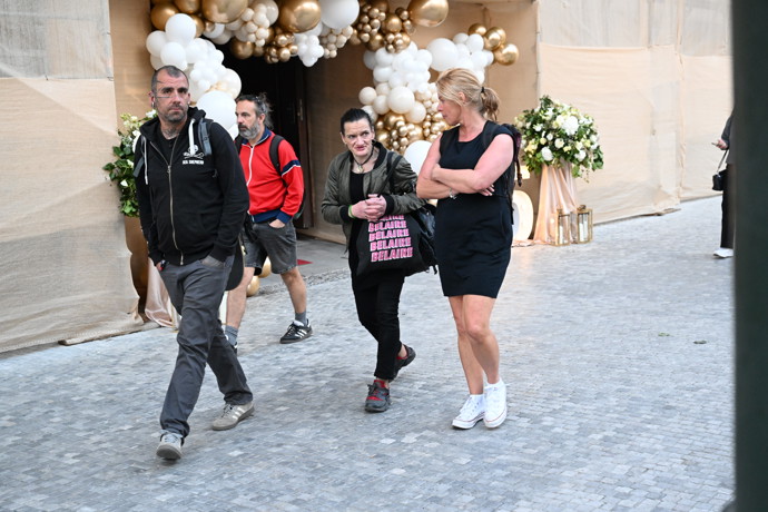 FOTO: Katka Bradáčová v centru Prahy.