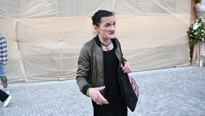 FOTO: Katka Bradáčová v centru Prahy.