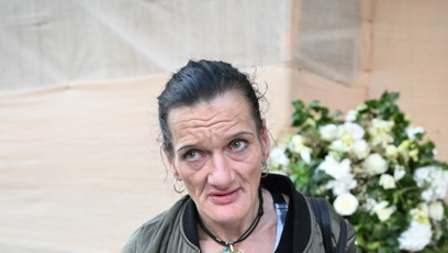 FOTO: Katka Bradáčová v centru Prahy.