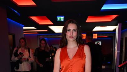 FOTO: Elizabeth Kopecká si nenechala ujít poslední díl minisérie Leoš.