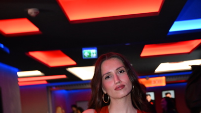 FOTO: Elizabeth Kopecká si nenechala ujít poslední díl minisérie Leoš.