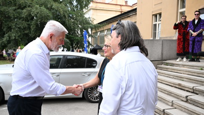 FOTO: Petr Pavel na festivalu Mezi ploty.