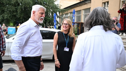 FOTO: Petr Pavel se zapovídal.