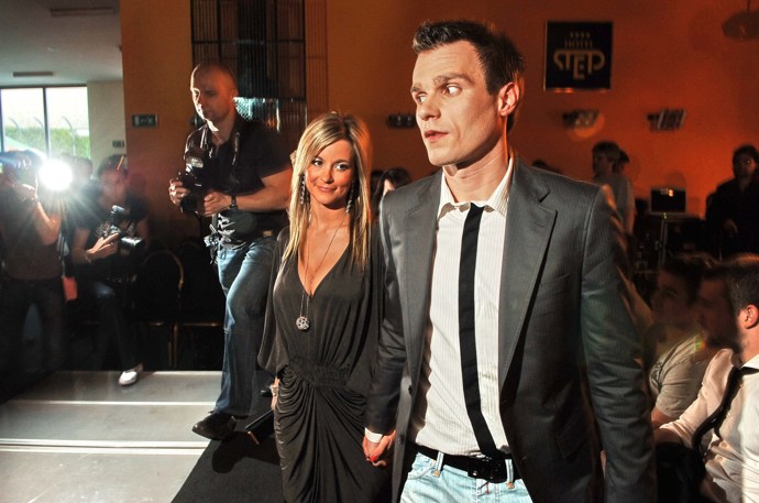 FOTO: Leoš Mareš a Monika Marešová 2002