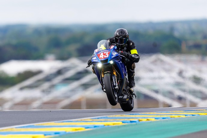 FOTO: Kamil Holán si vyzkoušel i trať Le Mans.