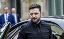 Ukrajinský prezident Volodymyr Zelenskyj je u moci od roku 2019.