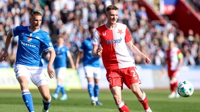 FOTO: Obránce Slavie Štěpán Chaloupek.