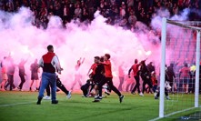 Tribuna Sever narušila pražské derby.