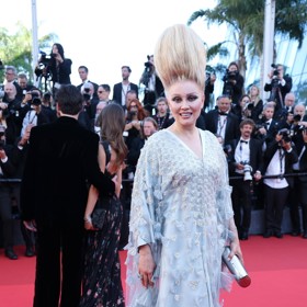 Elena Lenina na Filmovém festivalu v Cannes.