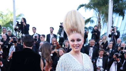 FOTO: Elena Lenina na Filmovém festivalu v Cannes.
