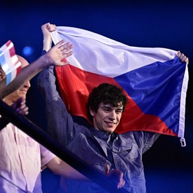 Daniel Žižka si Eurovizi velice užil.