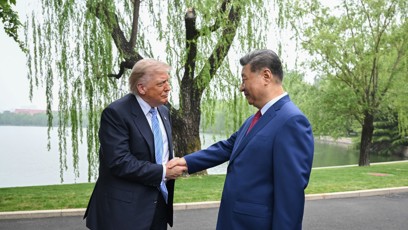 FOTO: Trump a Si Ťin-Pching