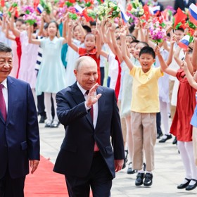 Pro Vladimira Putina to byla již pětadvacátá návštěva Číny během jeho vůdcovství.