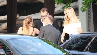 FOTO: Miliardář Daniel Křetínský přišel s misskou Marií Jedličkovou.